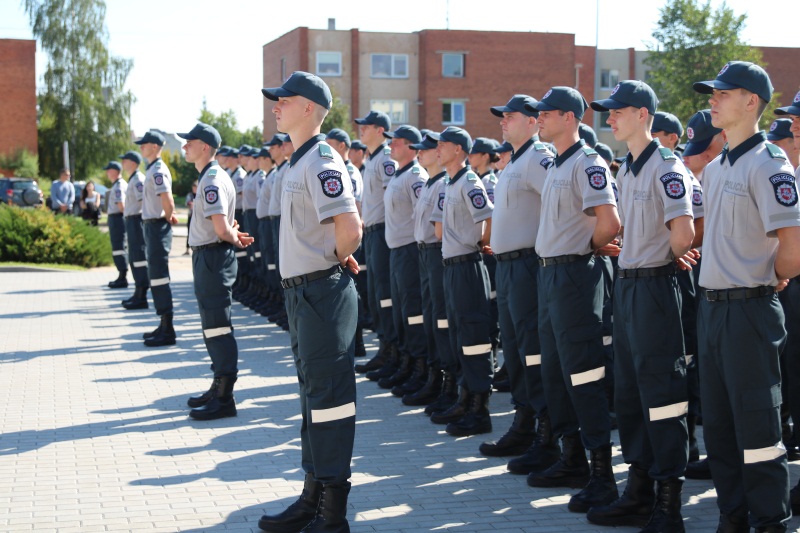 Rugsėjo 1-oji Lietuvos policijos mokykloje