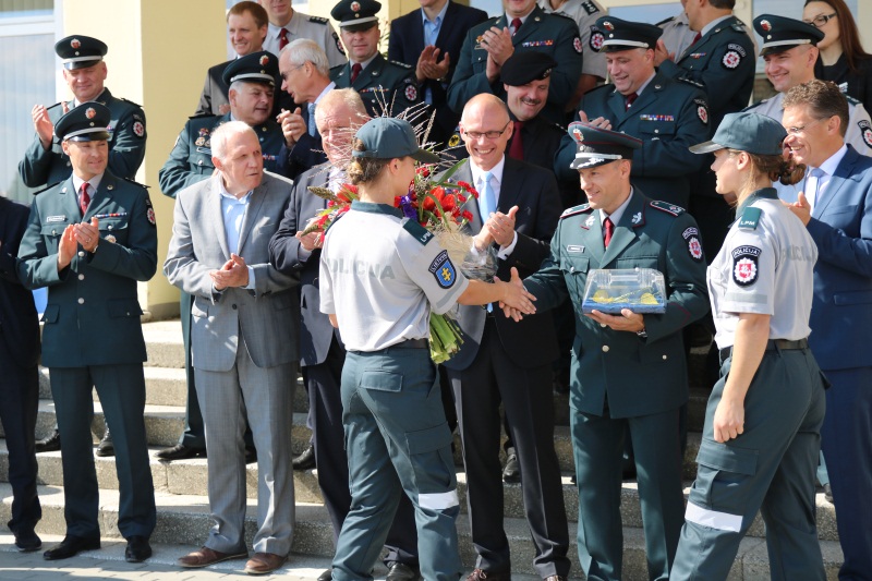 Rugsėjo 1-oji Lietuvos policijos mokykloje