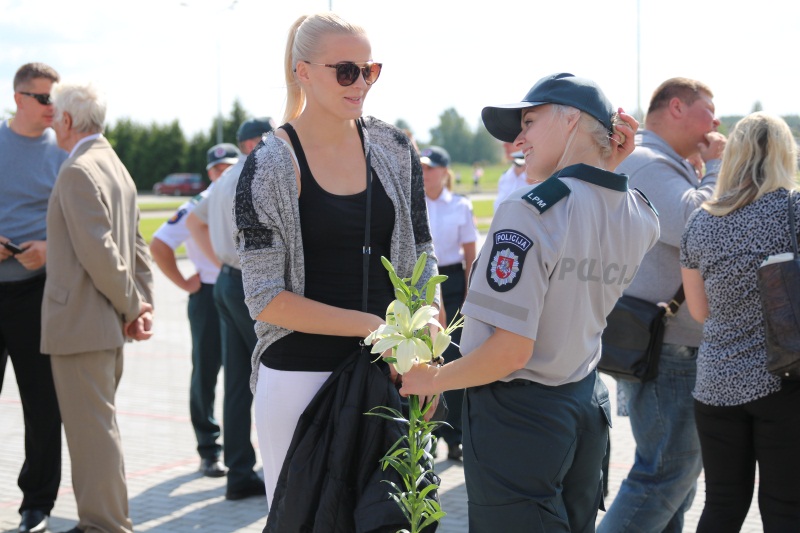 Rugsėjo 1-oji Lietuvos policijos mokykloje