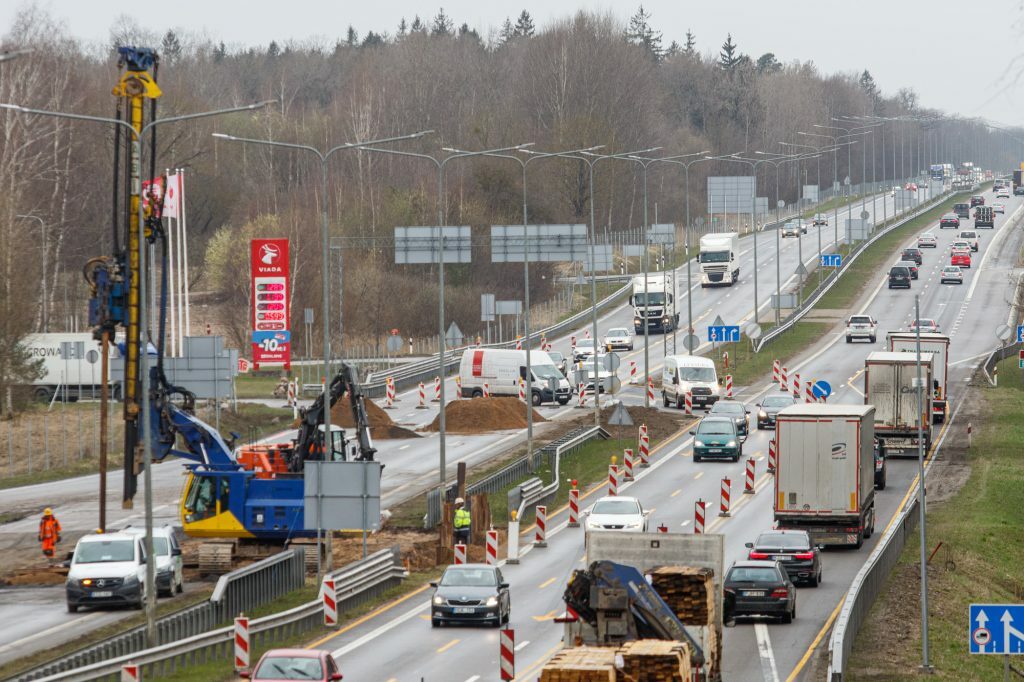 Kelio remontai magistralėje A1