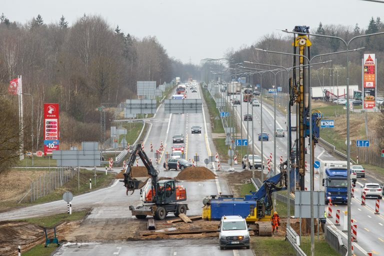 Kelio remontai magistralėje A1