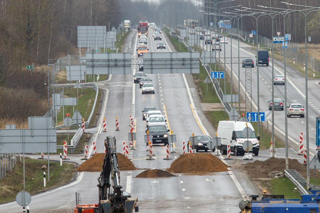 Kelio remontai magistralėje A1