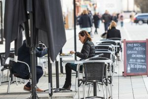 Lauko kavinės Laisvės alėjoje ir Senamiestyje per karantiną