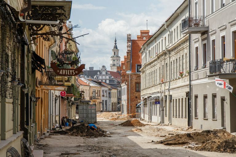 Archeologiniai kasinėjimai Vilniaus gatvėje