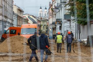 Vilniaus gatvės rekonstrukcijos darbai