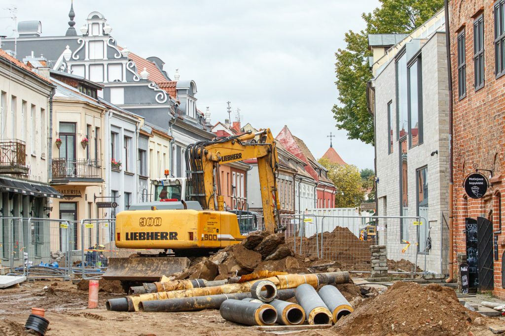 Vilniaus gatvės rekonstrukcijos darbai