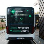 Pristatytas elektrinis autobusas