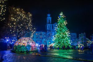 Kauno Kalėdų eglutė Rotušėje