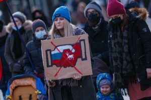 Protestas prieš V. Matijošaičio verslą Rusijoje