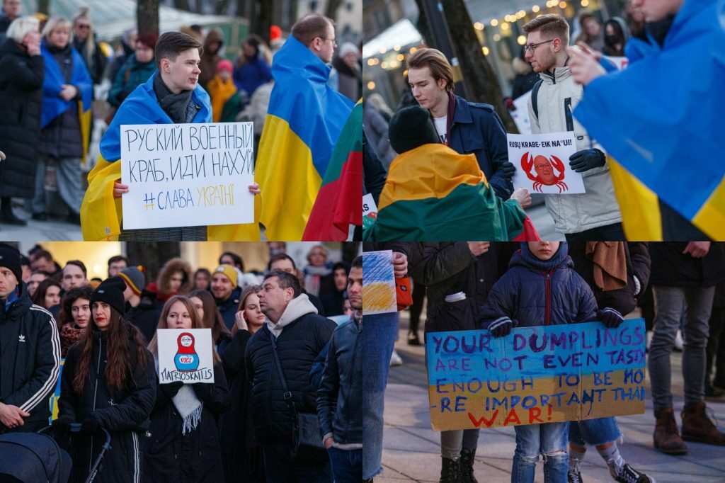 Protestas prieš V. Matijošaičio verslą Rusijoje