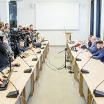 Spaudos konferencija savivaldybėje