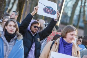 Protestas prieš Matijošaičių verslą Rusijoje