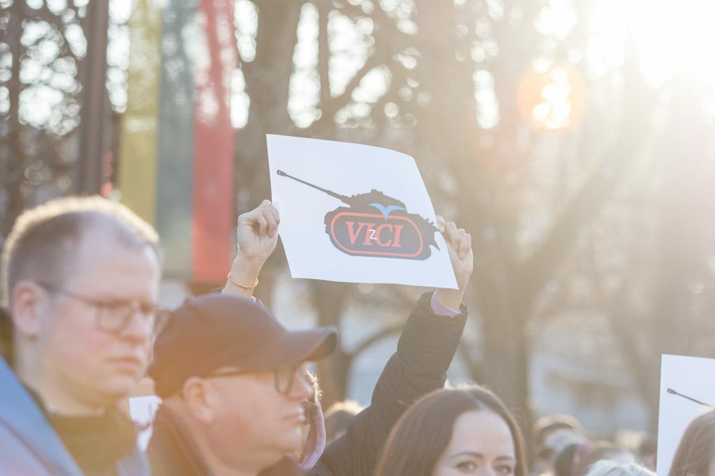 Protestas prieš Matijošaičių verslą Rusijoje