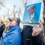 Protestas prieš Matijošaičių verslą Rusijoje