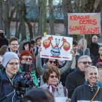 Protestas prieš Matijošaičių verslą Rusijoje