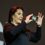 Marina Abramovič Žalgirio arenoje