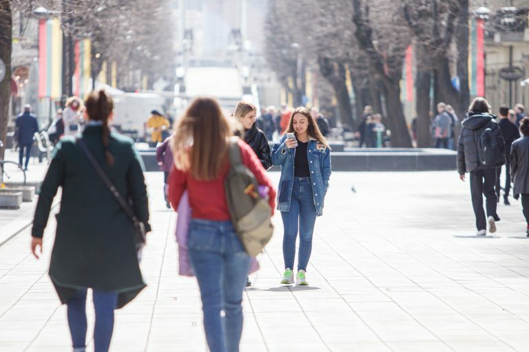 Šilčiausia pavasario diena Kaune