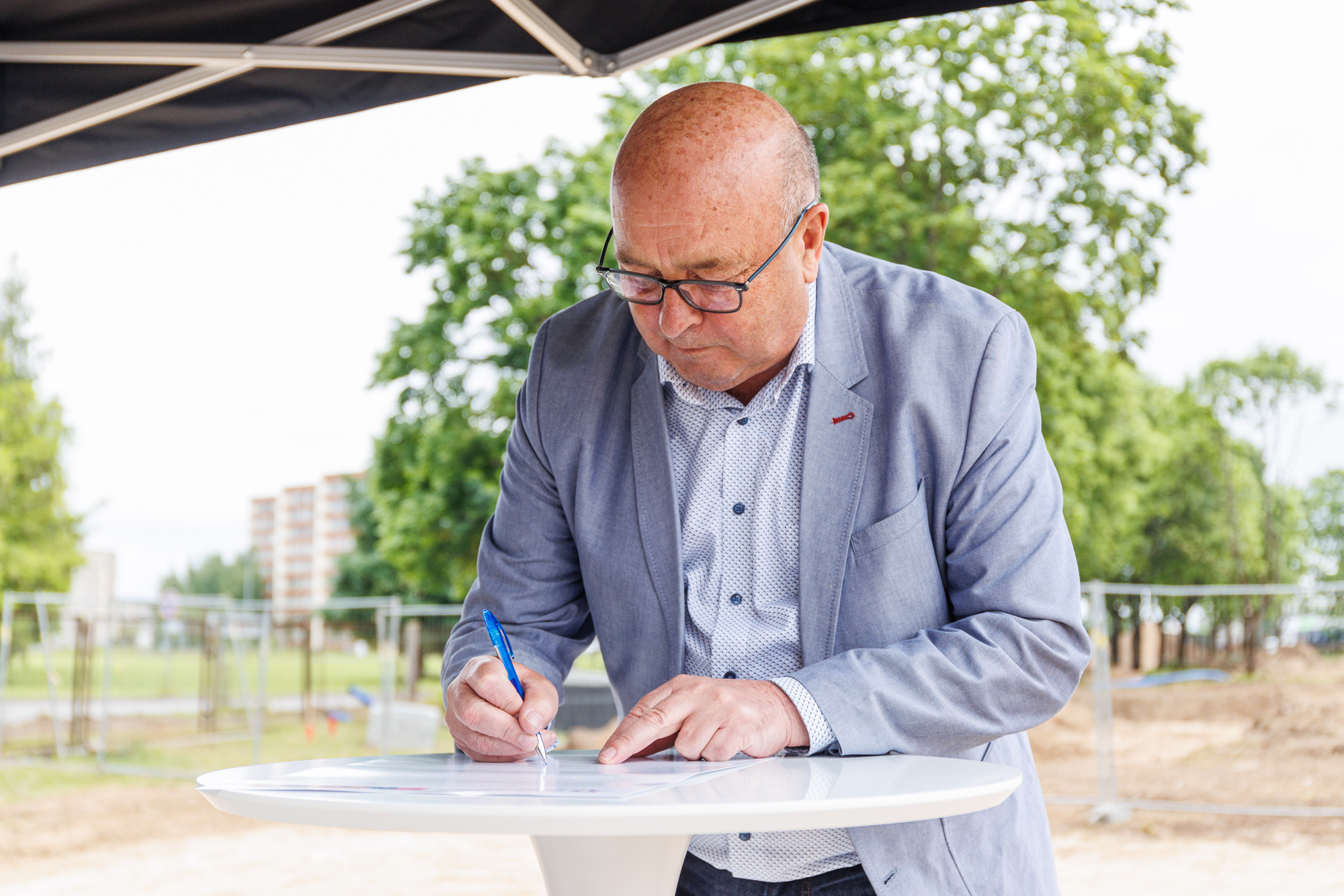 LSMU Kauno ligoninės Traumatologijos ortopedijos korpuso statybos pradžia