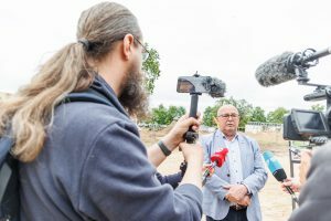 LSMU Kauno ligoninės Traumatologijos ortopedijos korpuso statybos pradžia