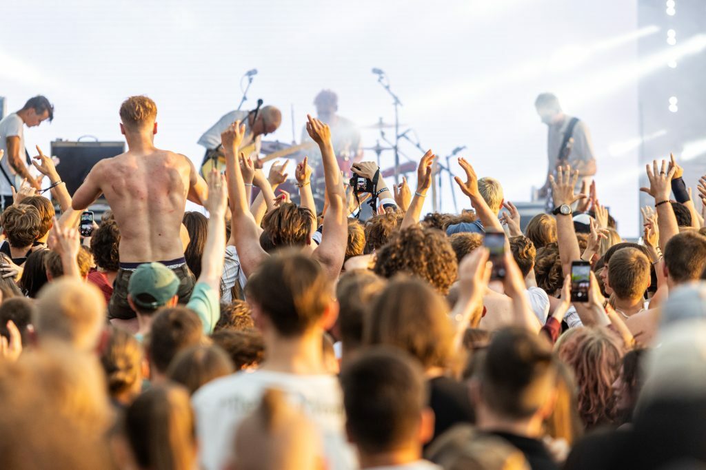 Audros festivalio koncertas Santakos parke