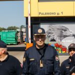 Spaudos konferencija po gaisro Palemone