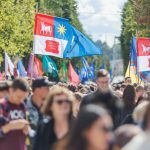 Universitetų eisena ir koncertas Vienybės aikštėje