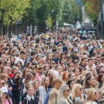 Universitetų eisena ir koncertas Vienybės aikštėje