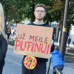 Protestas prie Matijošaičių verslą Rusijoje