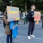 Protestas prie Matijošaičių verslą Rusijoje