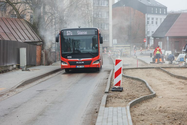 Tvarkoma Linkuvos g. Vilijampolėje