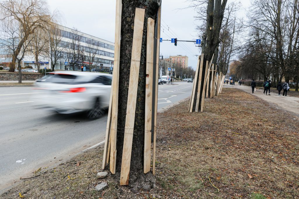 Remonto darbai Savanorių prospekte