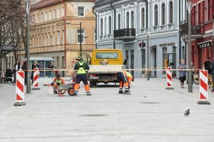 Vilniaus gatvės grindinys