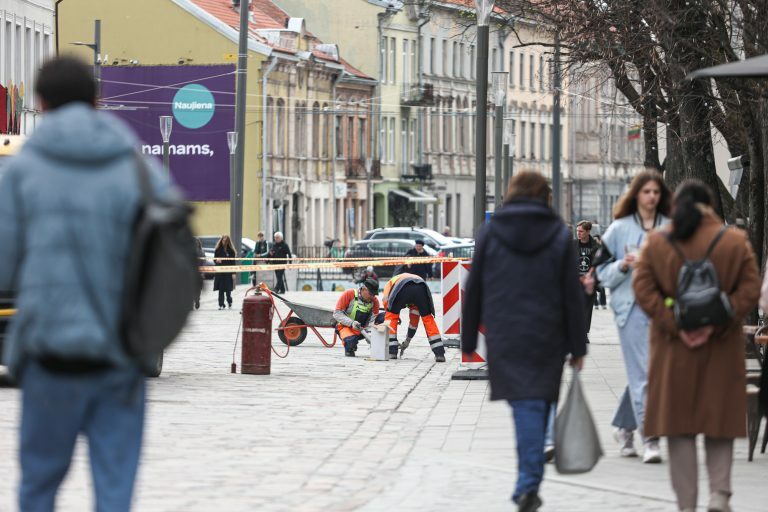 Vilniaus gatvės grindinys