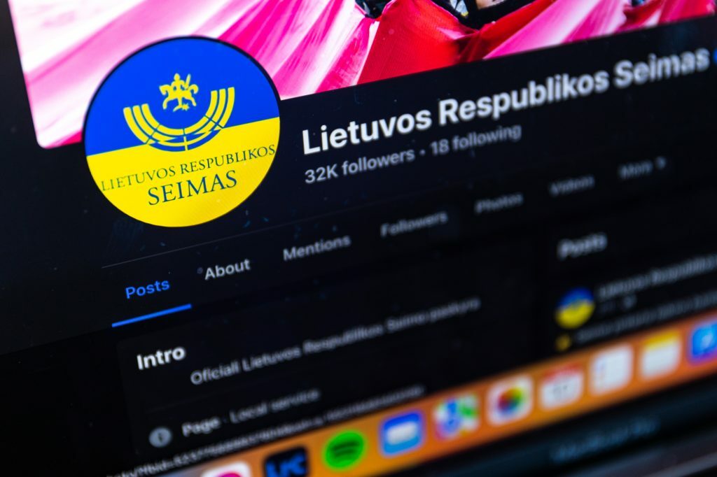 Lietuvos respublikos seimo FB paskyra