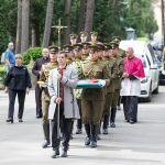 A. Adamkienės laidotuvės Petrašiūnų kapinėse