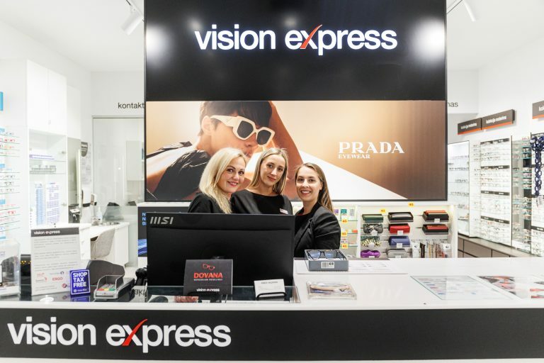 Vision Express parduotuvė Megoje