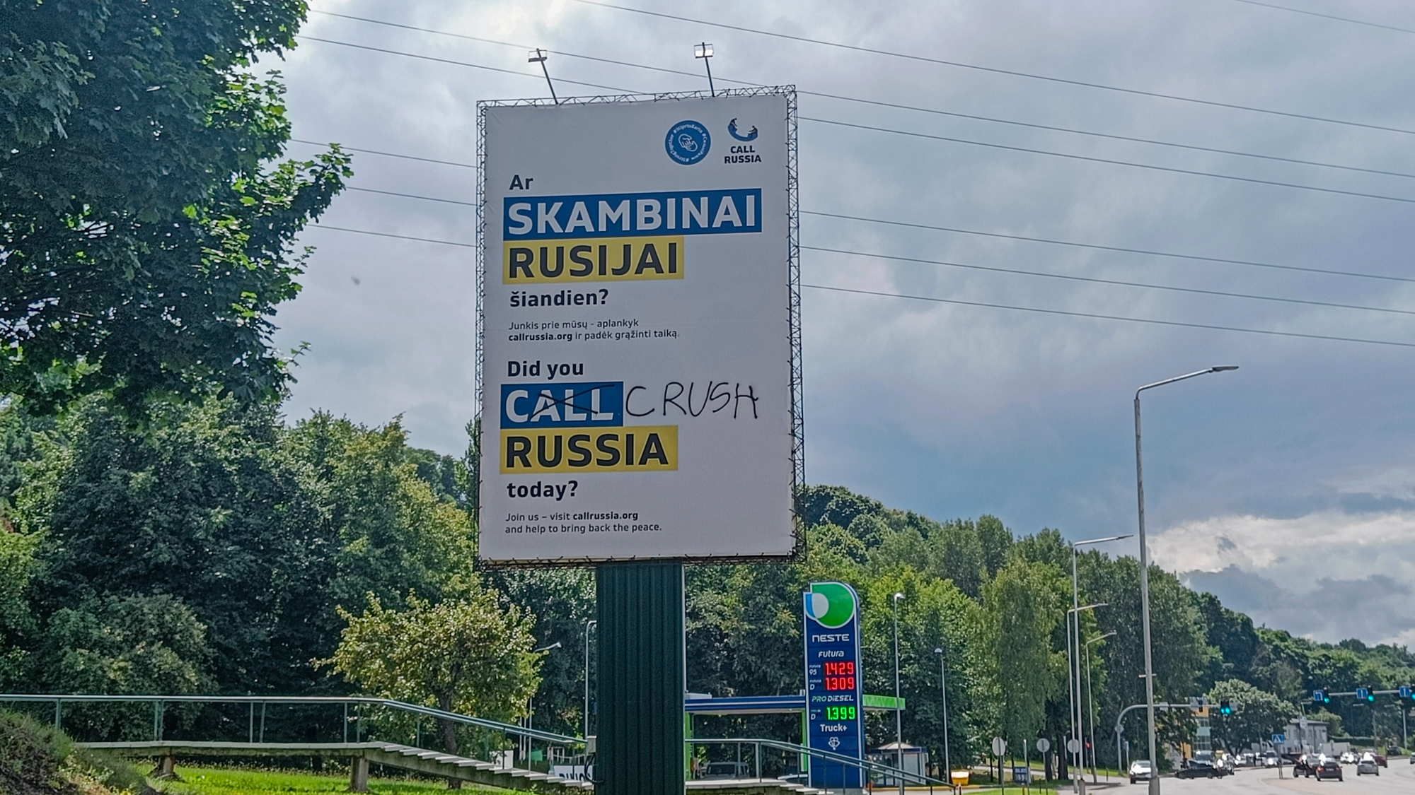 Call Russia Today reklama