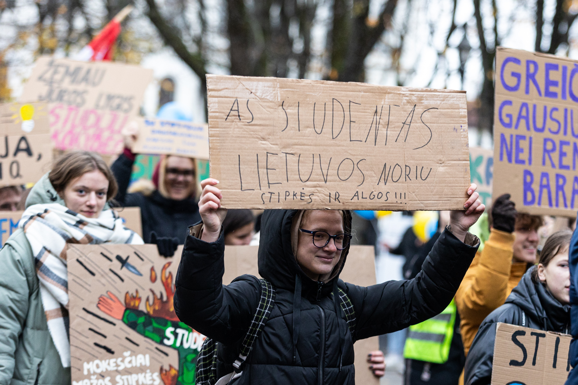 Studentų protestas