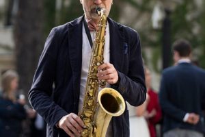 Saksofonistas Aleksandras Lakšmanas / Organizatorių nuotr.