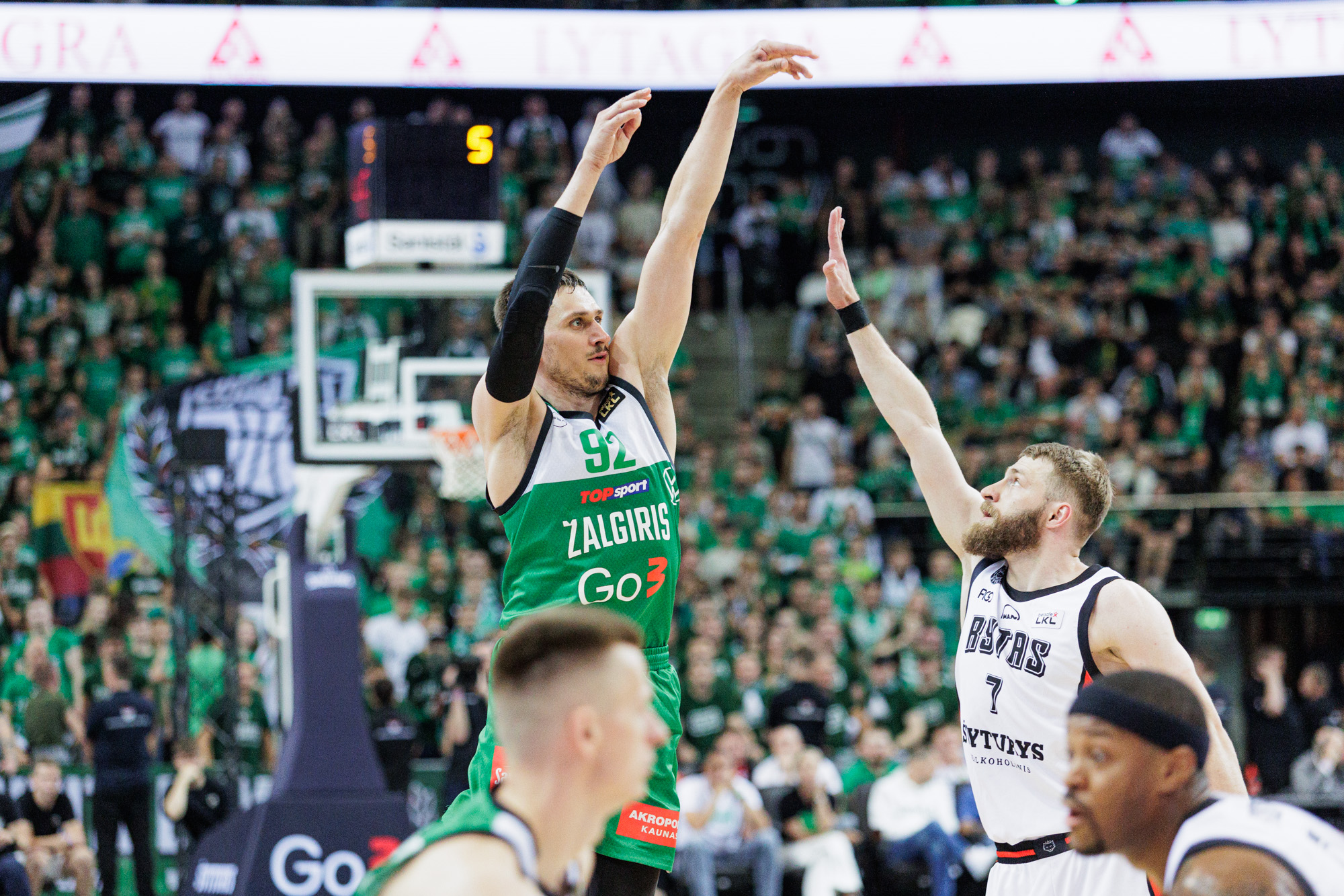 Kauno Žalgiris - Vilniaus Rytas / R. Tenio nuotr.