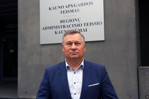 Buvusio Alytaus rajono mero A. Vrubliausko bylos nagrinėjimas / M. Patašiaus nuotr.