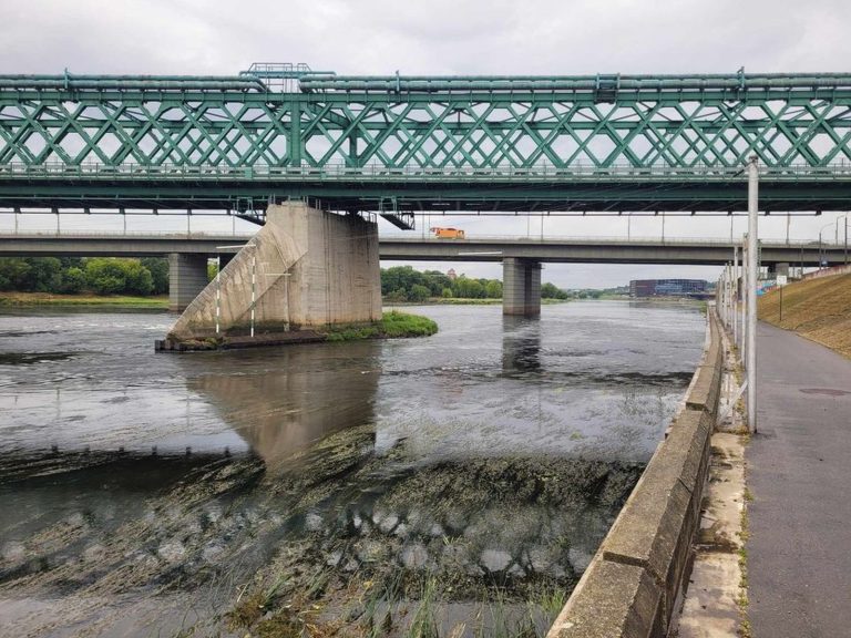 Apgadinti baidarių ir kanojų trasos vartai / Skaitytojo nuotr.