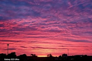 Saulėlydis Kaune sekmadienio vakarą / skaitytojų nuotr.