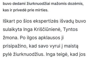 Melagingas straipsnis apie A. Kriščiūno-Tyntos mirtį / DELFI nuotr.