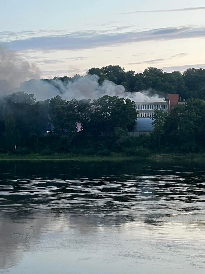 Gaisras Piliakalnio gatvėje / Kas vyksta skaitytojų nuotr.