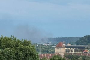 Gaisras Piliakalnio gatvėje / Kas vyksta skaitytojų nuotr.