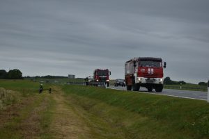 Avarija kelyje Klaipėda / E. Šostakaitės nuotr.