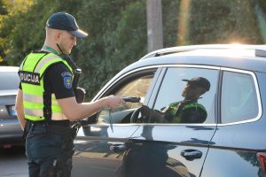 Policijos reidas po Žolinės / Kauno apskr. VPK nuotr.