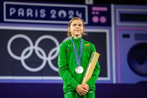 Olimpinė vicečempionė Dominika Banevič /  K. Štreimikio/LTOK nuotr.