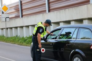 Policijos reidas po Žolinės / Kauno apskr. VPK nuotr.